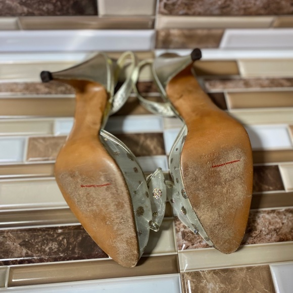 Stewart Wiseman Dress heels with bow on the tow - Picture 8 of 8